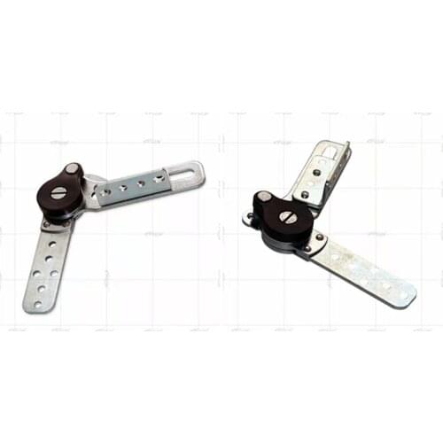 1Pair 2pcs Adjustable Folding Furniture joint Hinge 90 degree Hinges bisagras for Sofa Seat Connecter fastener fittings hardware