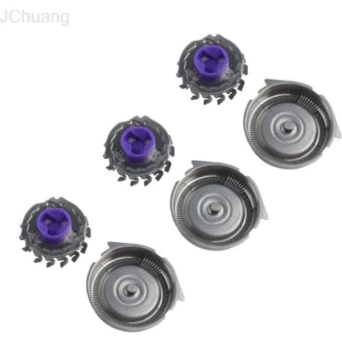 3PCS/SET Professional Replacement Shaver Head Blades Cutters Suitable Norelco Electric Razor HQ8 Silver