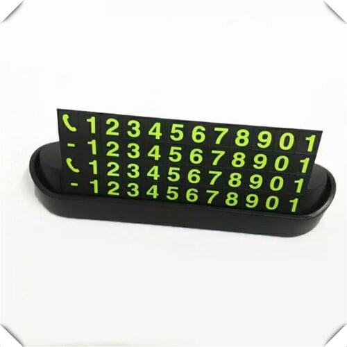 Car Accessories Mobile Temporary Stop number plater for McLaren Senna 720S 600LT 570S 675LT 570GT