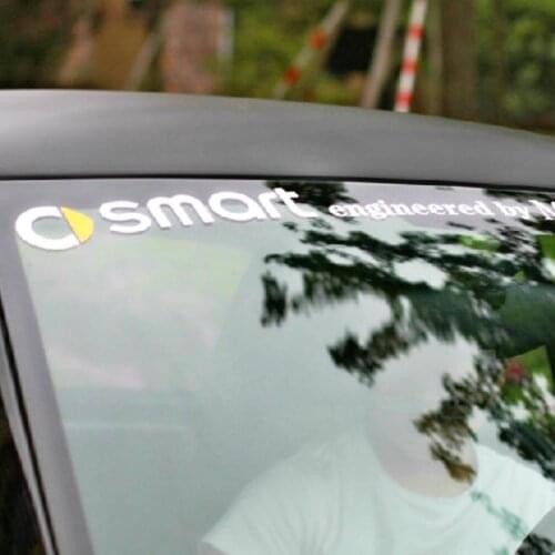 Car Accessories Front Windshield Sticker And Decal For Smart Fortwo Forfour Sharpread Forstars Forvision ED