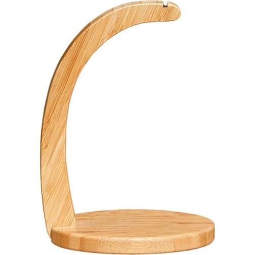 Outdoor Picnic Bamboo Banana Stand Camping Bamboo Banana Holder Tent Light Stand For Chandelier Wind Chime Solar Light Use