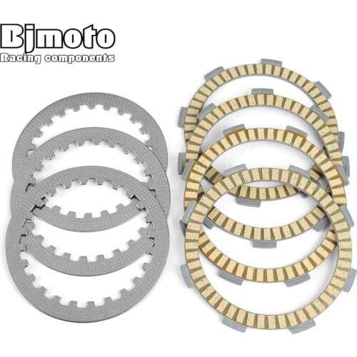 Clutch Friction Plates FOR Yamaha ATV YFM125R YFM 125R RAPTOR 125 XT125X 13D4/13D6 XT125R 13D3/13D5 XT 125X 125R 5VL-E6324-00