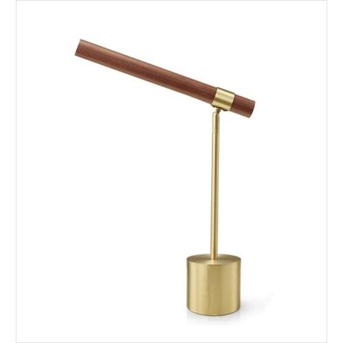 Creative Wood Color Table Lamp Bedside Lamp Modern Decor Home Decor Desk Lamp Office Study Reading Lighting Fixtures