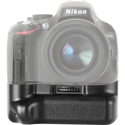 MeiKe MK-D5100 Vertical Battery Grip for Nikon D5100 Compatible with EN-EL14 Batteries