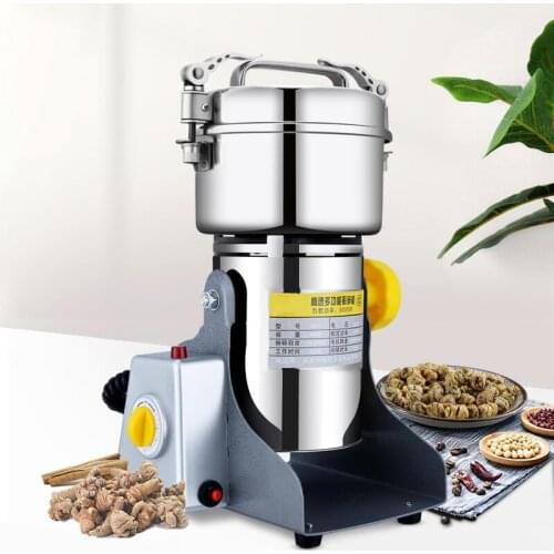 800g Grinding Machine Grain Spice Hebals Coffee Mill Dry Food Mill Mill Home Medicine Flour Powder Crusher