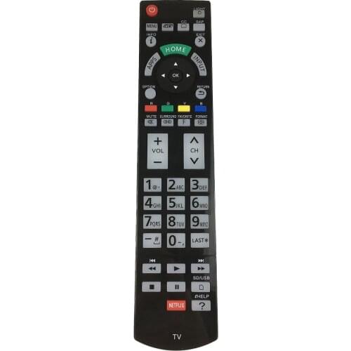 New Remote Control N2QAYB000862 For Panasonic N2QAYB000863 TC-P60VT60 TC-P65ZT60 Viera LED TV