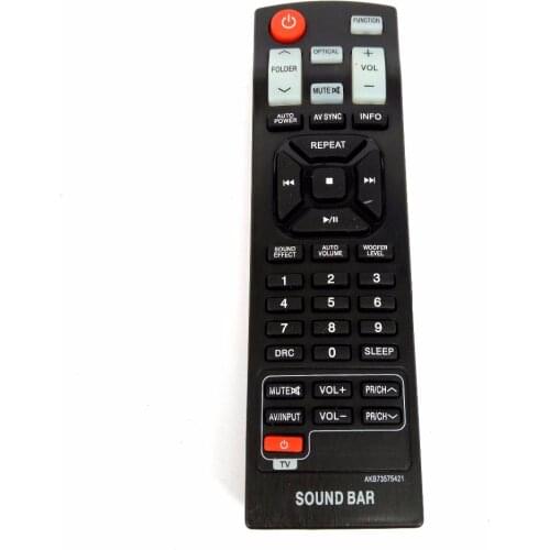 NEW Replacement Remote Control For LG AKB73575421 FOR NB2420A NB3520A NB3532A NB3540 NB4530B Sound Bar System Fernbedienung