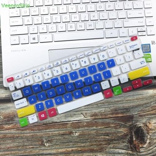 For ASUS VivoBook 14 Y406UA Y406U Y406 Y406UA8550 Y406UA8250 14'' Silicone laptop keyboard Protective Keyboard Cover Protector