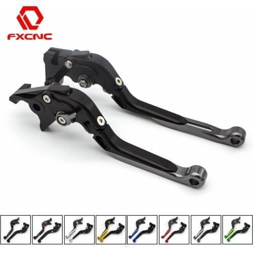 CNC Folding Extendable Motorcycle Brake Clutch Lever For Suzuki GSR 600 GSR600 06-11 GSXR1000 01-04 DL650 Vstrom 2011-2017