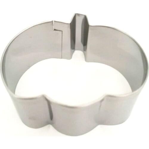 Halloween Pumpkin Shaped Small Cookie Cutter Stainless Steel Biscuit Mold Fondant Cutter Baking Tools