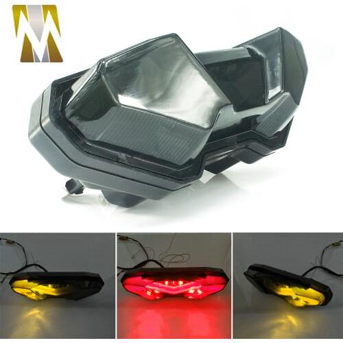 For MT 09 Tail Light for Yamaha FZ09 Motorcycle Rear Light Turn Signal Lamp LED for Yamaha MT09 MT-09 FZ 09 FZ-09 2014 2015