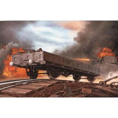 Dragon 6085 1/35 Scale Railway Flatbed Typ Ommr(2 Axle)w/Crew