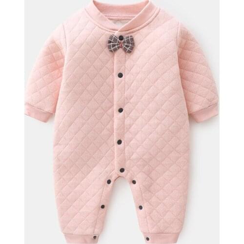 Winter Baby Romper for NewBorn Baby Pajamas Sleepwear Cotton Infant Baby Clothes 2020 Winter Babies Clothes