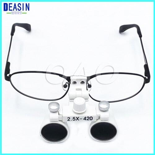 Dental Magnifier Dental Loupes Dental glasses 2.5X 420mm