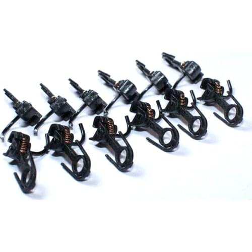1:87 HO Proportional Train Model Train coupler General refitting materials Train hook Model accessories 12pcs/bag