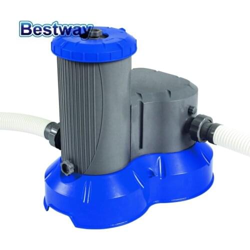 58391 Bestway 2500gal Filter Pump Swimming Pool Flowclear Filter Swimming Pool Water Cleaner Electric Circulating Pump