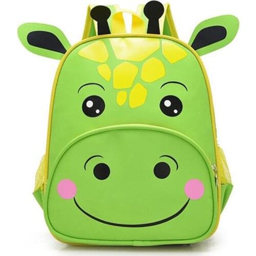 Kindergarten Backpack for Boys Girls Cartoon Cow Shape Bagpack Back to School Bags for Kids Bookbag Cute Child Rucksack Age 2-8