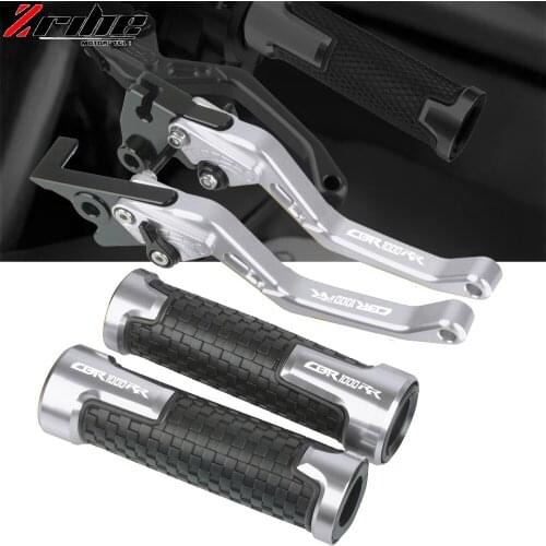 For Honda CBR 1000RR 2008 2009 2010 2011 2012 2013 2014-2016 Motorcycle Brake Clutch Levers Handlebar Hand Grips End Cap Cover