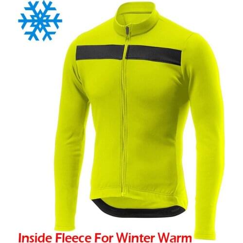 Quality Heating Winter Thermal Cycling Jersey Bicycle Sleeve Shirt Bike Sports Wear Super Warm Coat Clothing MTB Ride Jacket New
