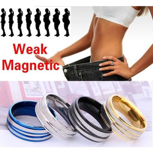 Magnetic Slimming Magnetic Weight Loss Ring Tools Fitness Reduce Weight Ring String Stimulating Acupoints Gallstone Ring