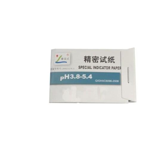 100 Strip PH Test Kits PH3.8 to 5.4, plastic box Home brew TEST KIT