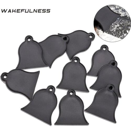 WAKEFULNESS Stamping Nail Art Scraper Set Nail Stamp Plates Tools Manicure Polish Image TemplateTool