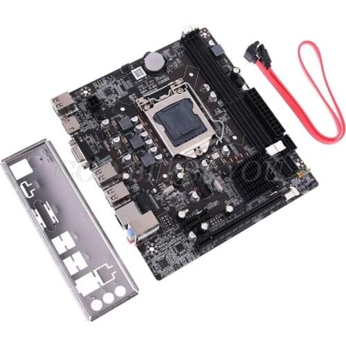 New P8H61-M LX3 PLUS R2.0 Desktop Motherboard H61 Socket LGA 1155 I3 I5 I7 DDR3 16G uATX UEFI BIOS Mainboard Drop Shipping