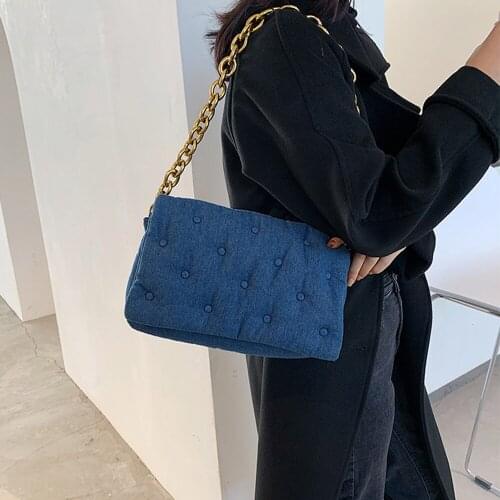 2021 New Fashion HandBags for Women Designer Chain Bags High Quality Vintage Small Shoulder Bag Handbag Purses PU Leather Soft