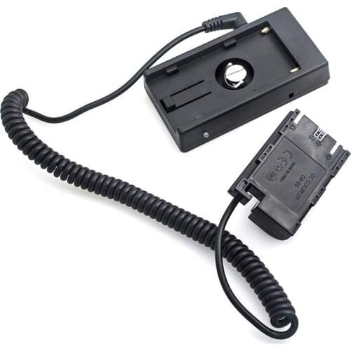 NP-F970 to LP-E6 Battery Plate Adapter for Canon 7D 6D 5D II III IV 60D 70D 80D