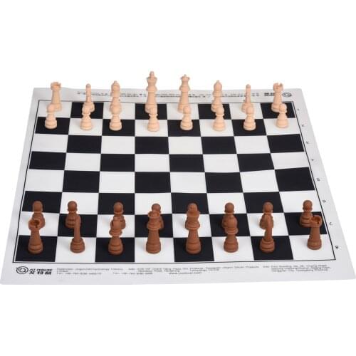 Portable Beginner Chess Convenient Lightweight Board Game Toy Non-slip And Easy-to-clean Silicone Folding Board