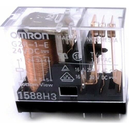 G2R-1-E-DC24 General Purpose SPDT 24V 16A Relay - Pack of 2
