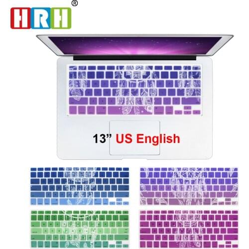 HRH Dream Catcher Silicone Keyboard Covers Keypad Skin Protector For Macbook Pro 13 15 17 Air 13 Retina Display 13 USA Layout