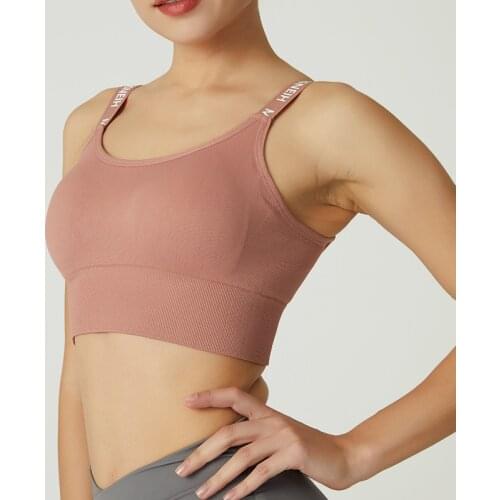 Lulu Sports Bra High Impact Support Woman Push-up Sexy Beautiful Back Yoga Padded Crop Top Workout Gym Running Underwear Bra