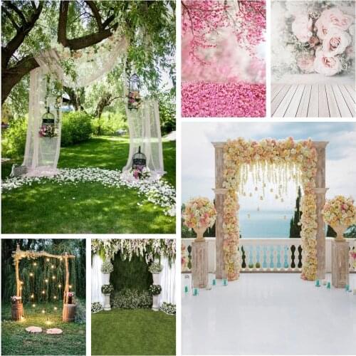 Yeele Pink Rose Flowers Wooden Floor Baby Child Portrait Photographic Backdrops Custome Photography Backgrounds For Photo Studio