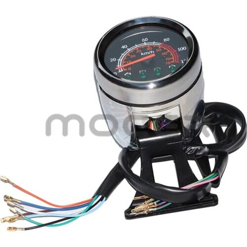 Universal single Speedometer Odometer Dashboard for Scooter monkey dirt pit bike motorcycle accessories