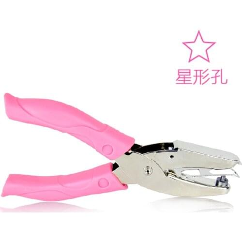 Grip Single hole Hole Punch have tickets checked forceps holder stationery free shipping