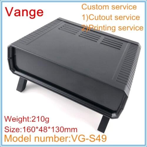 1pcs/lot professional apparatus project box 160*48*130mm ABS case plastic enclosure housing diy for amplifier electric product