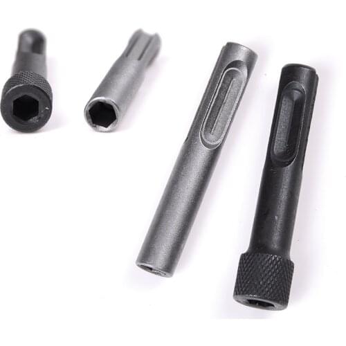 2Pcs Hex Shank Screwdriver Holder Drill Bit 1/4 Adaptor Converter Socket Nut Impact Driver Set For for SDS Hammer Drilling Tool