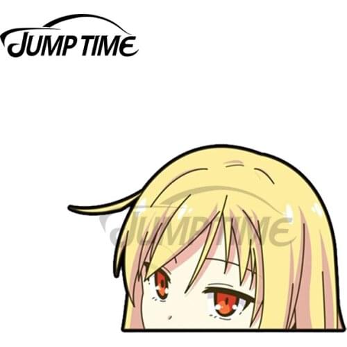 Jump Time 13 x 8.6cm For Anime peeker XIshiro Car Sticker Vinyl Occlusion Scratch Personality Waterproof Window Trunk Decal