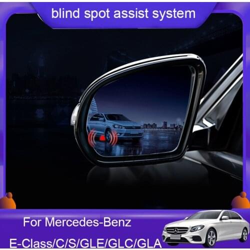 Car Blind Spot Mirror Automibile Exterior Rear View Parking Mirror BSD Blind Monitoring for Mercedes-Benz Safety Accessories