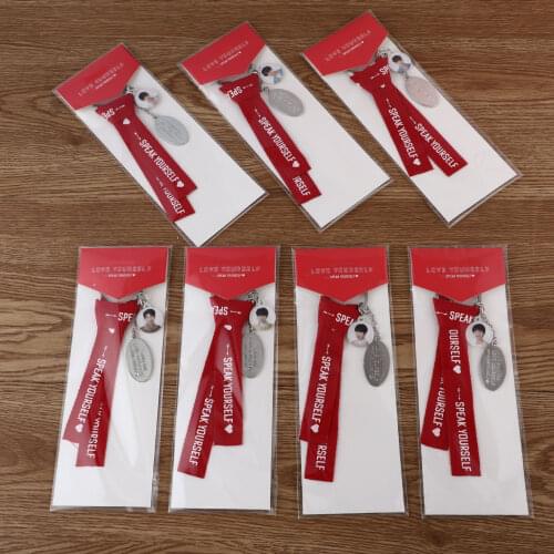 New Kpop Bangtan Boys Yourself Japan Edition Keychains Metal Creative Speak Yourself Keyrings Bag Pendant Key Tings Accessories