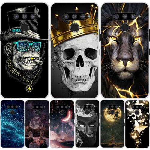 SFor LG K50 Case K 50 Soft Silicone TPU Back Cover For LG Q60 Phone Case Covers For LGK50 Q 60 Coque Animal 6.26 Inch Protective
