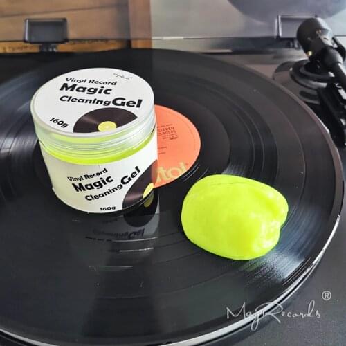 160g Bottled Vinyl Records Magic Cleaning Gel For Turntable Player