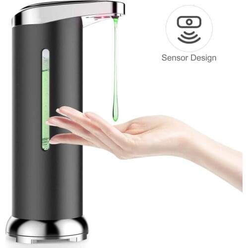 2020 New Automatic Soap Dispenser 280ml Waterproof Touchless Soap Dispenser with Infrared Motion Sensor for Bathroom Home Hotel