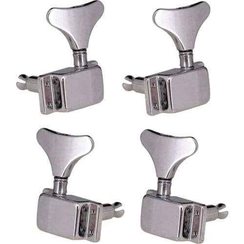 8 pcs Bass Tuners Tuning Pegs Machine Heads for Electric Guitar Bass Parts