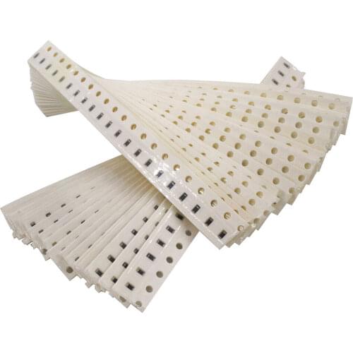 4000pcs/lot 0402 1/16W 5% Resistor Kit 10R-910K ohm 80values *50pcs SMD Resistors assortment set