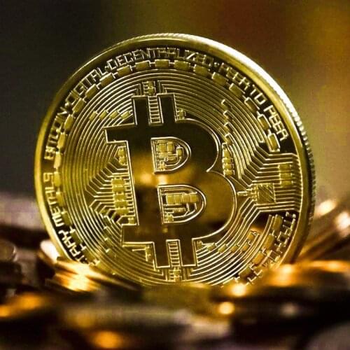 Creative SouvenirsGold Plated Bitcoin Dogecoin Coin Collectibles Great Gift Art Collection Physical Gold Commemorative Coins