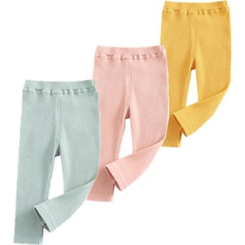 Infant Boys Girl Leggings Baby Long Pants Thick Warm Kids Pants Baby Kids Trousers Casual Baby Bottoms 1-6Y Autumn