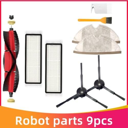 Main Brush Cover Side Brushes HEPA Filter Mop Cloth Wheels for Xiaomi Roborock S6 Max Robotic Vacuum Cleaner Best quality