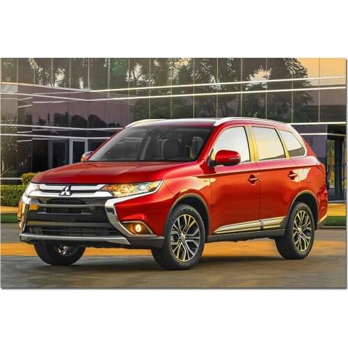Wall Art Posters and Prints Mitsubishi Outlander SUV Modern Canvas Paintings for Living Room Decor